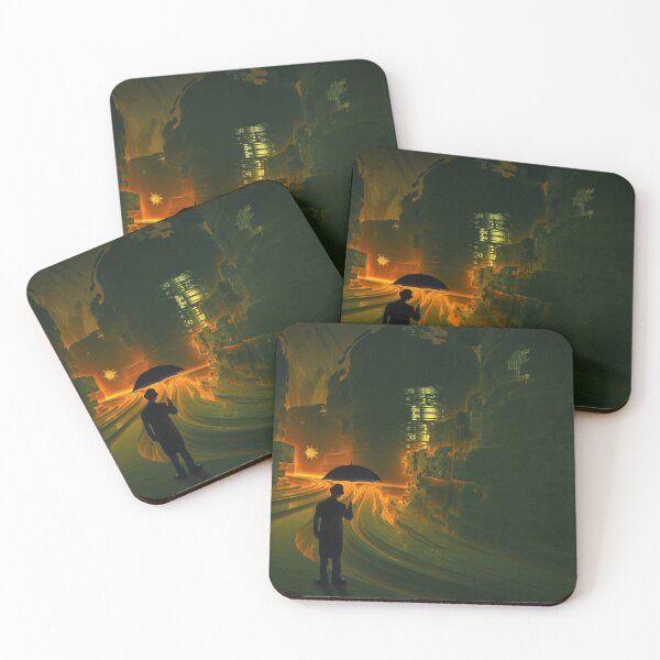Item preview, Rainy night on the corner of old town designed and sold by mrbultitude.