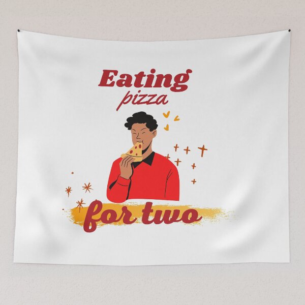 Item preview, Eating pizza for two designed and sold by coxinel.
