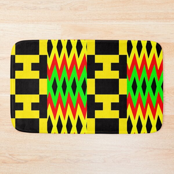 Item preview, African Kente Cloth Fabric Pattern designed and sold by funkyvibes.