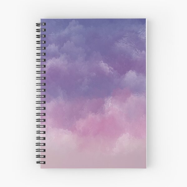Aperçu de l'œuvre Nuages violets créée et vendue par CutiPiStudios.