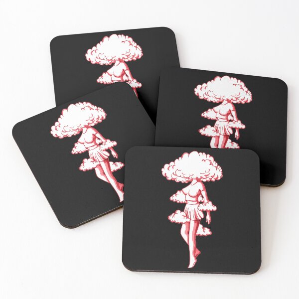 Item preview, Lifted up into my own sky, clouds- red on black designed and sold by AznavourByKarin.