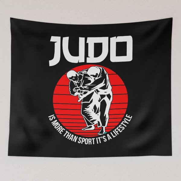 Artikelvorschau, Judokämpfer Judoka Judo Geschenk Kampfsportler entworfen und verkauft von PlatonisDesign.