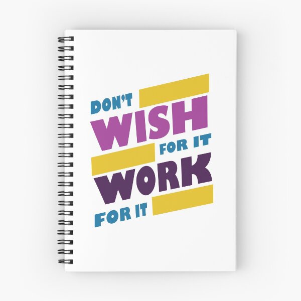 Item preview, Don't wish for it work for it designed and sold by CHVRDesing.