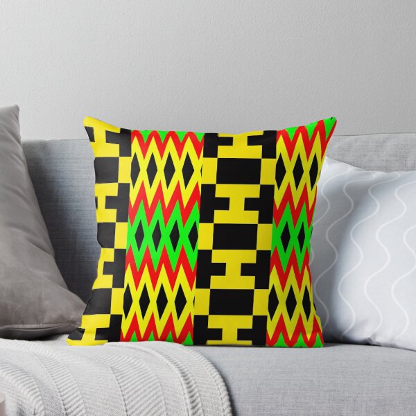 Item preview, African Kente Cloth Fabric Pattern designed and sold by funkyvibes.