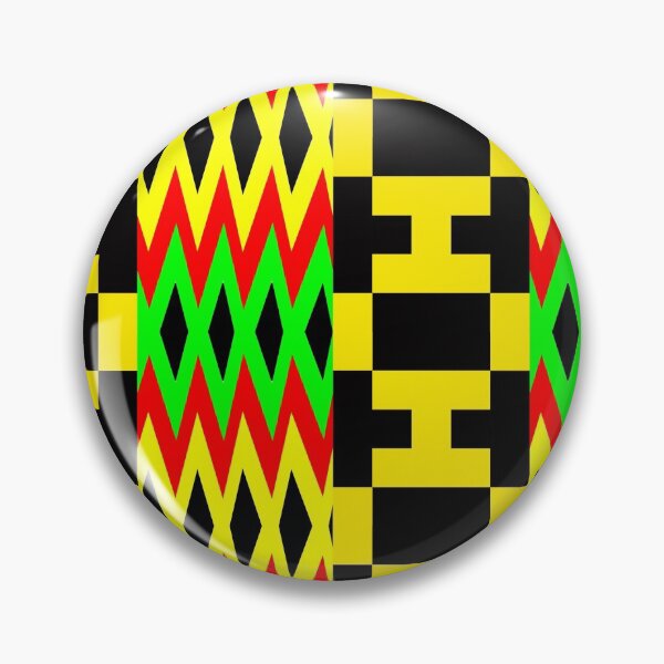 Item preview, African Kente Cloth Fabric Pattern designed and sold by funkyvibes.