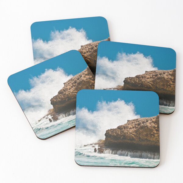 Item preview, Coral Rock Meets Crashing Waves #1 #ocean #wall #decor #art  designed and sold by Anita's & Bella's Art.