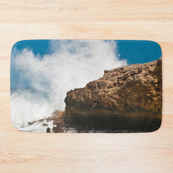Item preview, Coral Rock Meets Crashing Waves #1 #ocean #wall #decor #art  designed and sold by Anita's & Bella's Art.