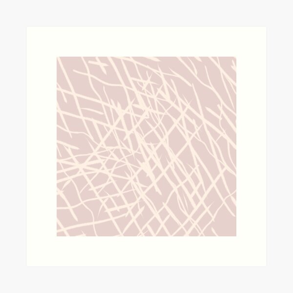 Cottagecore Pink Art Print