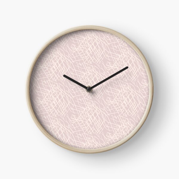 Cottagecore Pink Clock
