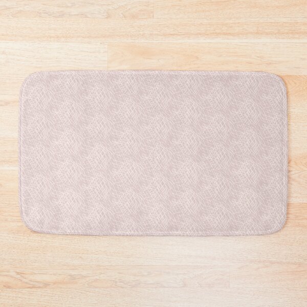 Cottagecore Pink Bath Mat
