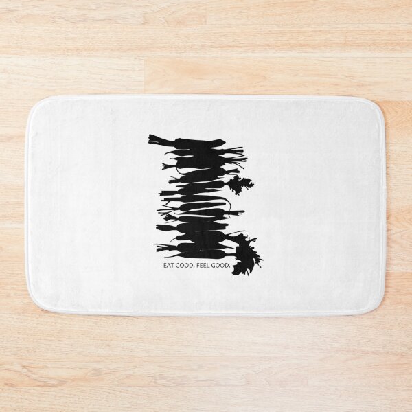 Item preview, Eat good, feel good. black designed and sold by CHVRDesing.