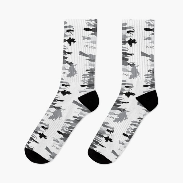 Item preview, Eat good, feel good. gray scale designed and sold by CHVRDesing.