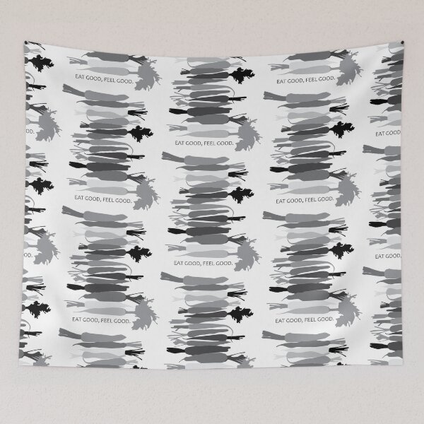 Item preview, Eat good, feel good. gray scale designed and sold by CHVRDesing.