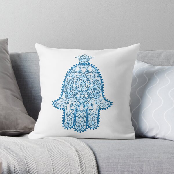 Ganesh Hamsa Throw Pillow