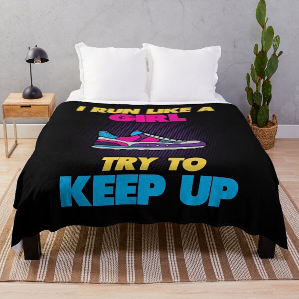 Item preview, I Run Like A Girl Try To Keep Up designed and sold by Christian Sales.