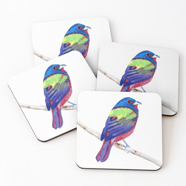 Item preview, Painted Bunting designed and sold by ArtByJAshley.