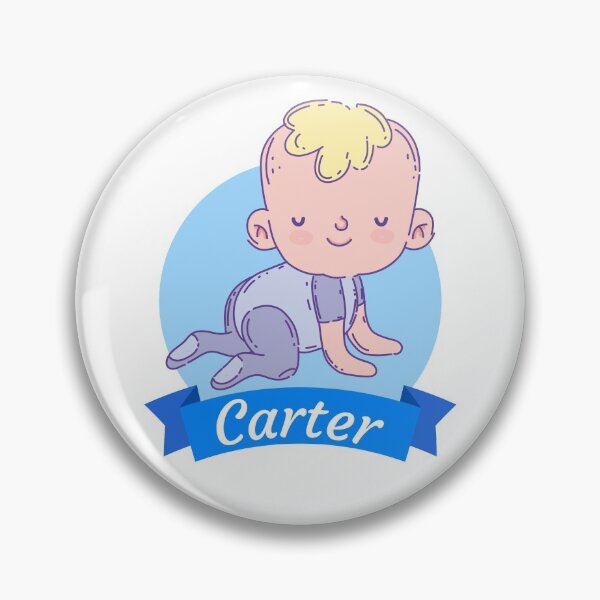 Item preview, Carter Boy names for babies designed and sold by Piztees.