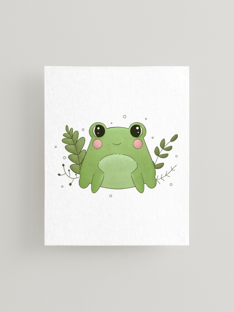 cute frog painting easy