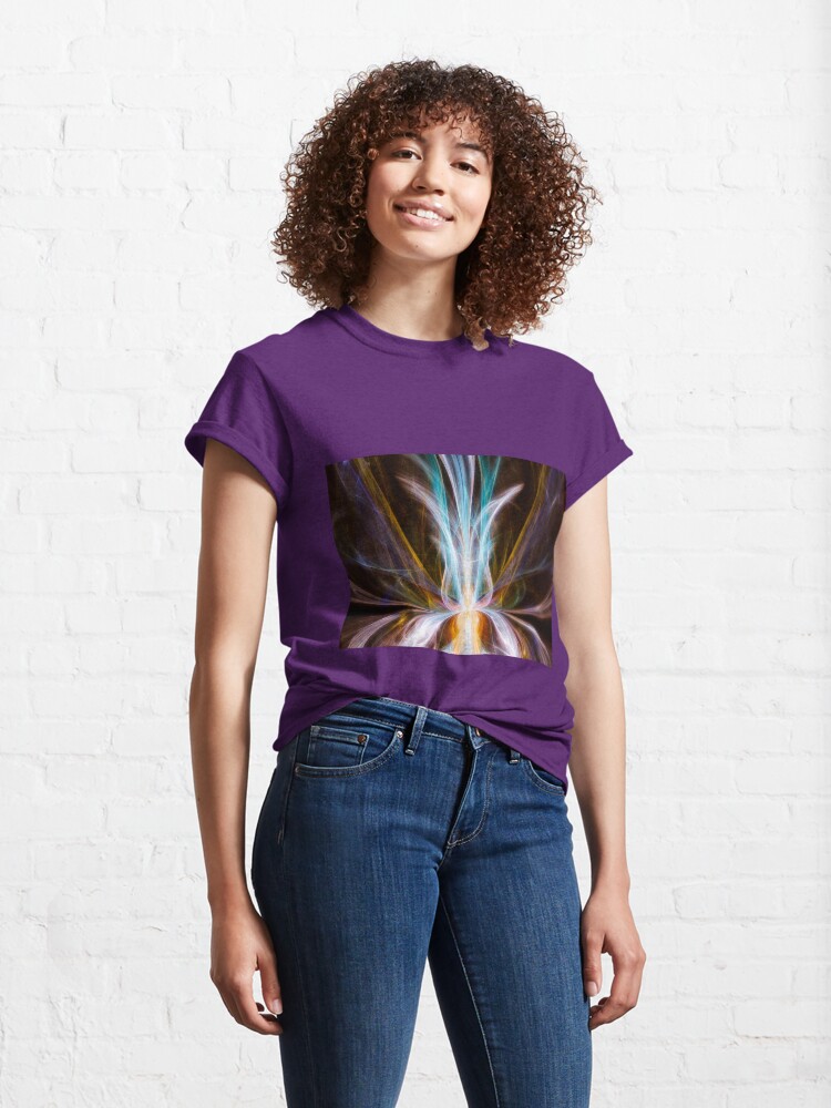 Alternate view of Flowered Light Classic T-Shirt