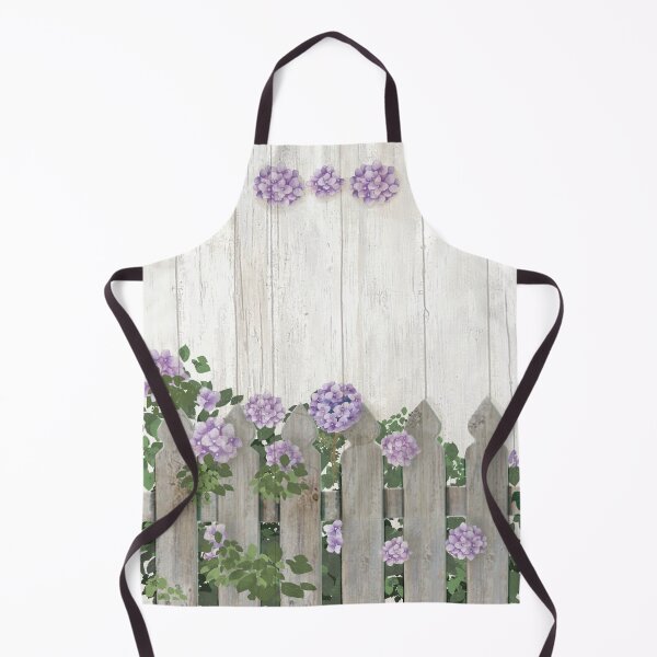 Item preview, Floral rustic picket fence designed and sold by Allye Erickson.