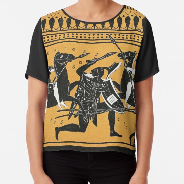 Did the Amazon female warriors from Greek mythology really exist? Chiffon Top