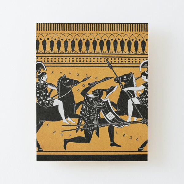 Did the Amazon female warriors from Greek mythology really exist? Wood Mounted Print
