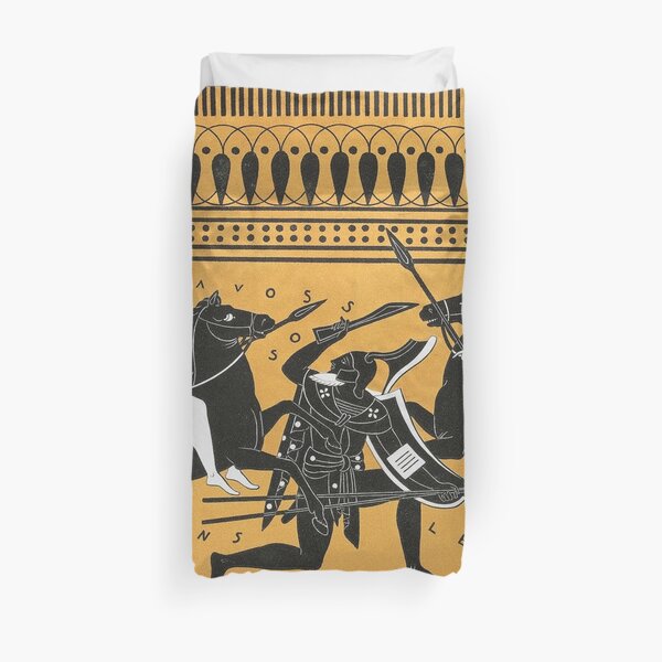 Did the Amazon female warriors from Greek mythology really exist? Duvet Cover