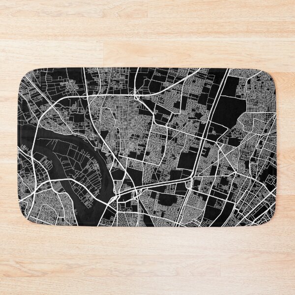 Item preview, Shubra El Kheima City Map of Egypt - Full Moon designed and sold by deMAP.