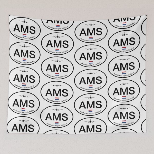Item preview, AMS - Amsterdam Airport Schiphol designed and sold by Jake Sperling.