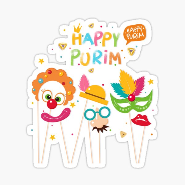 Item preview, happy Purim - jewish holidays designed and sold by Printify Zone.