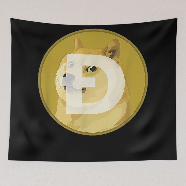 Item preview,  Dogecoin to the moon designed and sold by Letters-Art.
