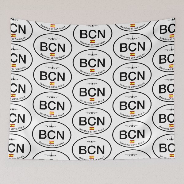 Item preview, BCN - Barcelona-El Prat Airport designed and sold by Jake Sperling.