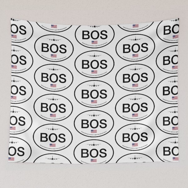 Item preview, BOS - General Edward Lawrence Logan International Airport designed and sold by Jake Sperling.
