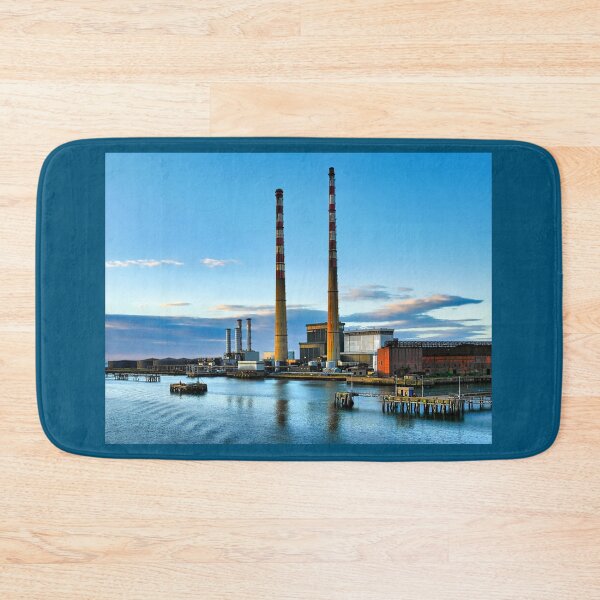 Item preview, Poolbeg Chimneys - Sunrise designed and sold by Lexa Harpell.