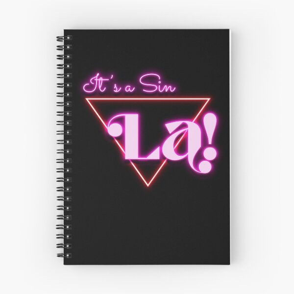 Item preview, La! It's a Sin- Tv Show Salutation 80s Neon designed and sold by PosterpartyCo.