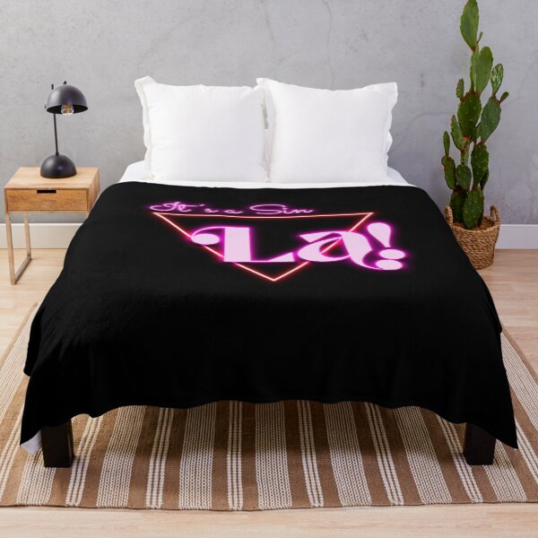 Item preview, La! It's a Sin- Tv Show Salutation 80s Neon designed and sold by PosterpartyCo.