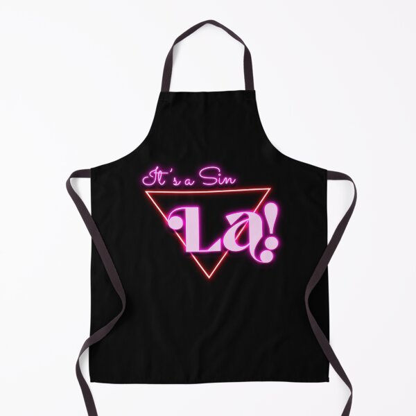 Item preview, La! It's a Sin- Tv Show Salutation 80s Neon designed and sold by PosterpartyCo.