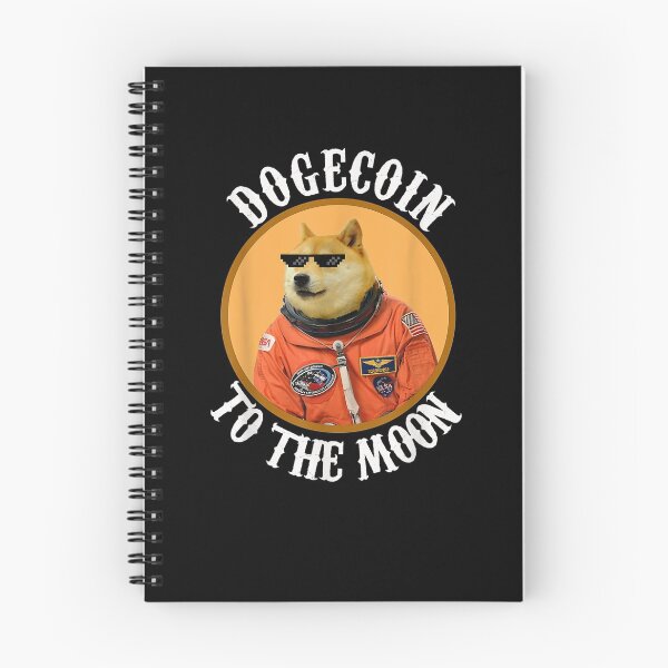 Item preview, Dogecoin to the moon designed and sold by Letters-Art.