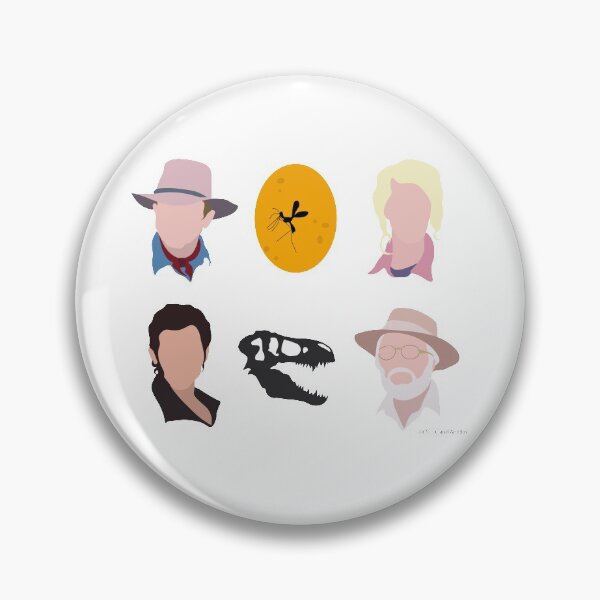 Item preview, Jurassic Park Faceless Characters designed and sold by ellentwd.