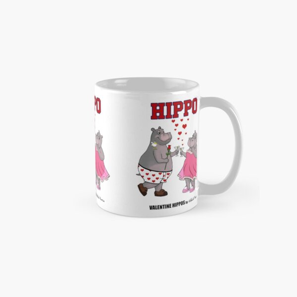 Aperçu de l'œuvre Hippopotames de la Saint-Valentin créée et vendue par Hippogal.