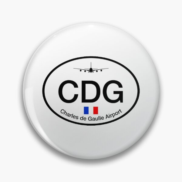 Item preview, CDG - Charles de Gualle Airport designed and sold by Jake Sperling.