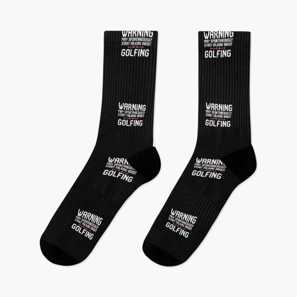 Item preview, Warning May Spontaneously Start Talking About Golfing designed and sold by at85productions.