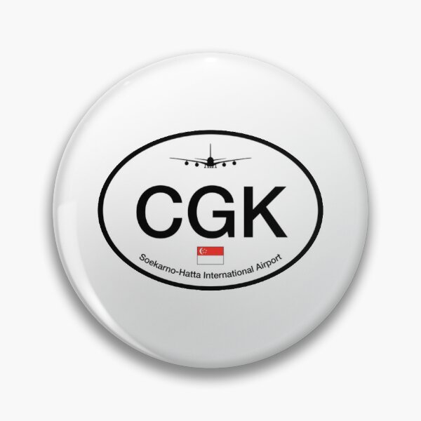 Item preview, CGK - Soekarno-Hatta International Airport designed and sold by Jake Sperling.