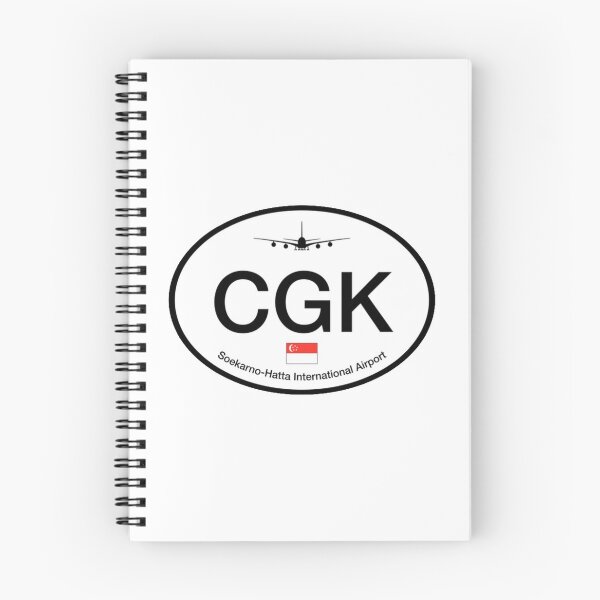Item preview, CGK - Soekarno-Hatta International Airport designed and sold by Jake Sperling.
