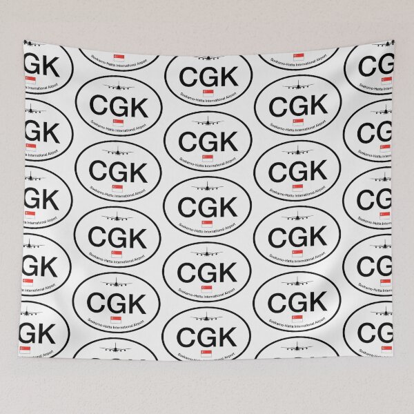 Item preview, CGK - Soekarno-Hatta International Airport designed and sold by Jake Sperling.