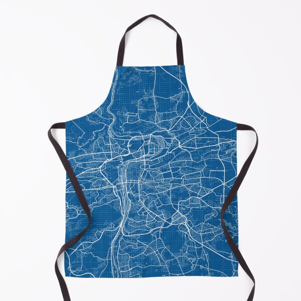 Item preview, Prague City Map of Czech Republic - Blueprint designed and sold by deMAP.