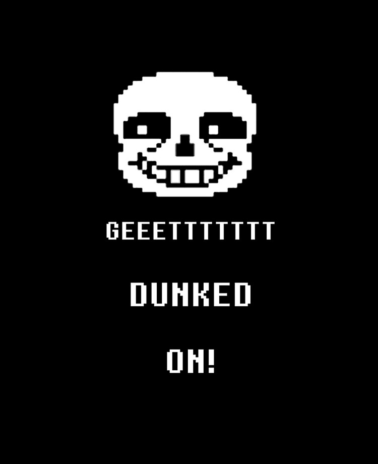 Sans Get Undered Auf Undertale Font Ipad Hulle Skin Von Derpadaderp Redbubble