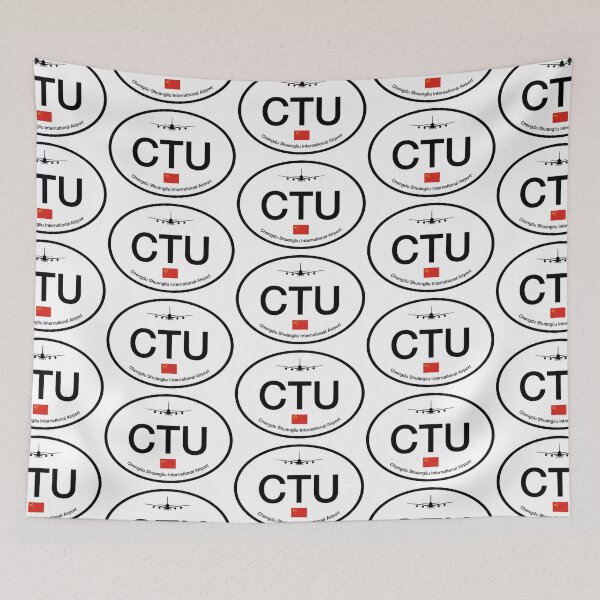 Item preview, CTU - Chengdu Shuangliu International Airport designed and sold by Jake Sperling.