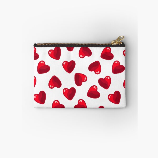 Item preview, Valentine’s day red hearts on white designed and sold by Naddya.