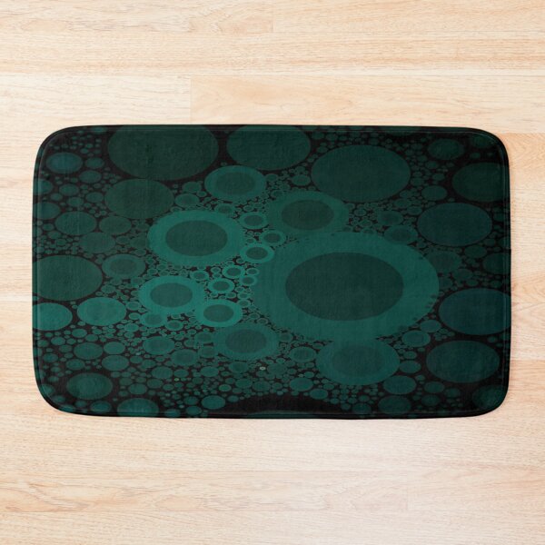 Item preview, Cute Aesthetic Turquoise Random Circle pattern gift for digital art lover  designed and sold by AYACHI90.